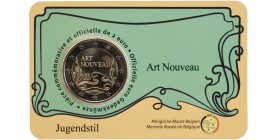 2 Euros Belgique 2023 Légende Française - Art Nouveau