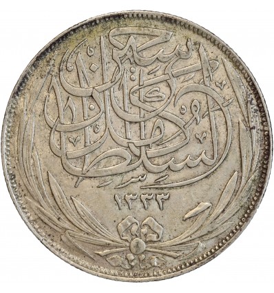 10 Piastres - Egypte Argent