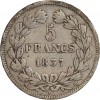 5 Francs Louis-Philippe Ier Tête Laurée Tranche En Relief