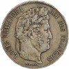 5 Francs Louis-Philippe Ier Tête Laurée Tranche En Relief