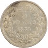 5 Francs Louis-Philippe Ier Tête Laurée Tranche En Relief