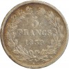 5 Francs Louis-Philippe Ier Tête Laurée Tranche En Relief