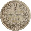 5 Francs Louis-Philippe Ier Tête Laurée Tranche En Relief