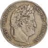 5 Francs Louis-Philippe Ier Tête Laurée Tranche En Relief