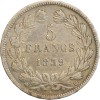 5 Francs Louis-Philippe Ier Tête Laurée Tranche En Relief