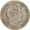 5 Francs Louis-Philippe Ier Tête Laurée Tranche En Relief