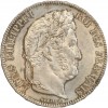 5 Francs Louis-Philippe Ier Tête Laurée Tranche En Relief