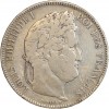 5 Francs Louis-Philippe Ier Tête Laurée Tranche En Relief