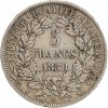 5 Francs Cérès Deuxième République