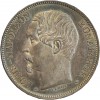 5 Francs Louis Napoléon Bonaparte 2e Epreuve de JJ Barre Tranche en Relief
