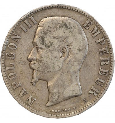 5 Francs Napoléon III Tête Nue Second Empire