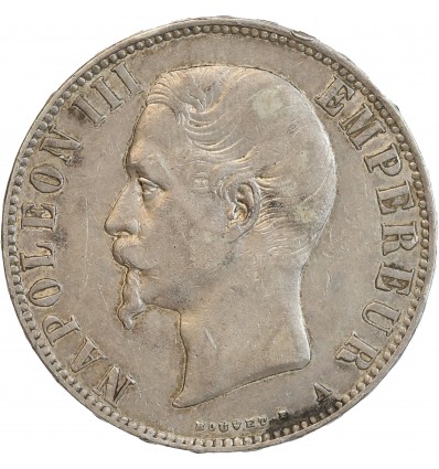 5 Francs Napoléon III Tête Nue Second Empire