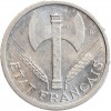 2 Francs Bazor Aluminium Etat Français