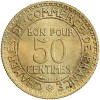 50 Centimes Chambre de Commerce Troisième République