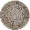 2 Francs Napoléon III Tête Laurée