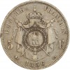 5 Francs Napoléon III Tête Nue Second Empire