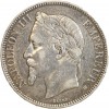 5 Francs Napoléon III Tête Laurée Second Empire