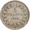 5 Francs Cérès Sans Légende Gouvernement de Défense Nationale