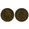 10 Centimes Charles X Colonies Générales