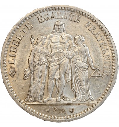 5 Francs Hercule Troisième République