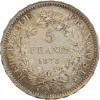 5 Francs Hercule Troisième République