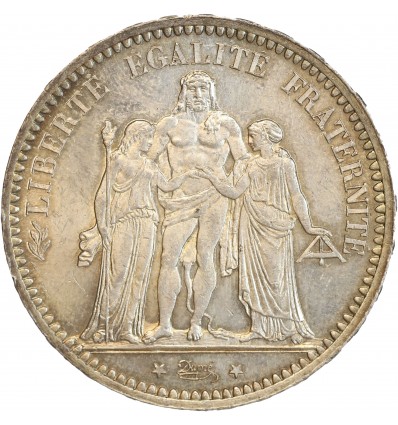5 Francs Hercule Troisième République
