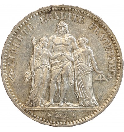 5 Francs Hercule Troisième République