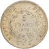 5 Francs Hercule Troisième République