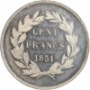 Essai de 100 Francs Louis-Philippe Ier Concours par Gayrard en étain