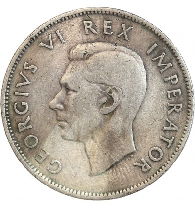 2 1/2 Shillings Georges VI - Afrique du Sud Argent