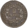 2 Francs Napoléon Empereur Calendrier Révolutionnaire