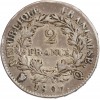 2 Francs Napoléon Empereur Calendrier Grégorien