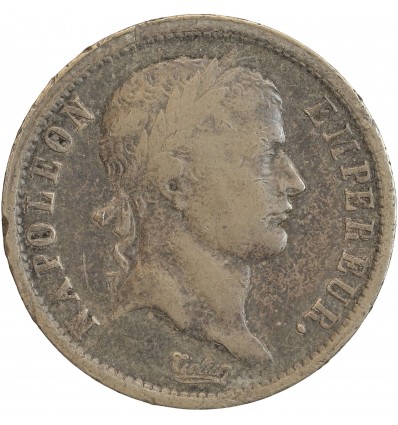 2 Francs Napoléon Ier Tête Laurée Revers Empire Premier Empire