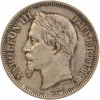 2 Francs Napoléon III Tête Laurée