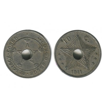 10 Centimes Congo Belge