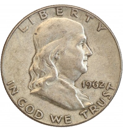 1/2 Dollar Franklin - Etats-unis Argent