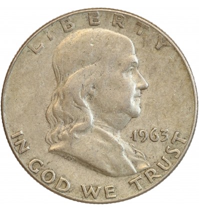 1/2 Dollar Franklin - Etats-Unis Argent