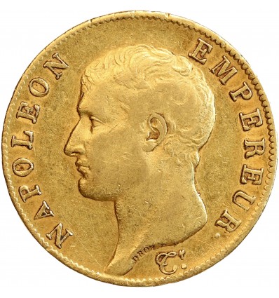 40 Francs Napoléon Ier Tête Nue Calendrier Révolutionnaire