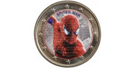 2 Euros Colorisée - Spider Man