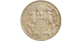 3 Marks - Allemagne Hambourg Argent