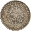 5 Marks Louis III - Allemagne Hesse Darmstadt Argent