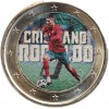 2 Euros Colorisée - Cristiano Ronaldo