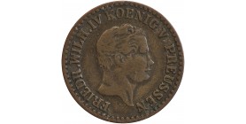 1 Silber Groschen Frederic Guillaume IV - Allemagne Prusse Argent