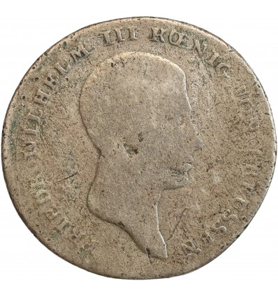 1/6 Thaler Frederic Guillaume III - Allemagne Prusse Argent