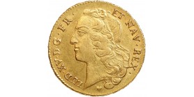Double Louis d'Or au Bandeau - Louis XV