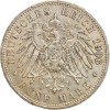5 Marks Guillaume II - Allemagne Prusse Argent