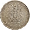 5 Marks Albert - Allemagne Saxe-Albertine Argent