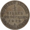 1/2 Silber Groschen - Allemagne Saxe-Weimar Eisenach Argent