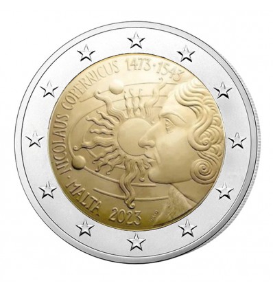 2 Euros Malte 2023 BU - Copernic