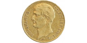 40 Francs Bonaparte 1er Consul
